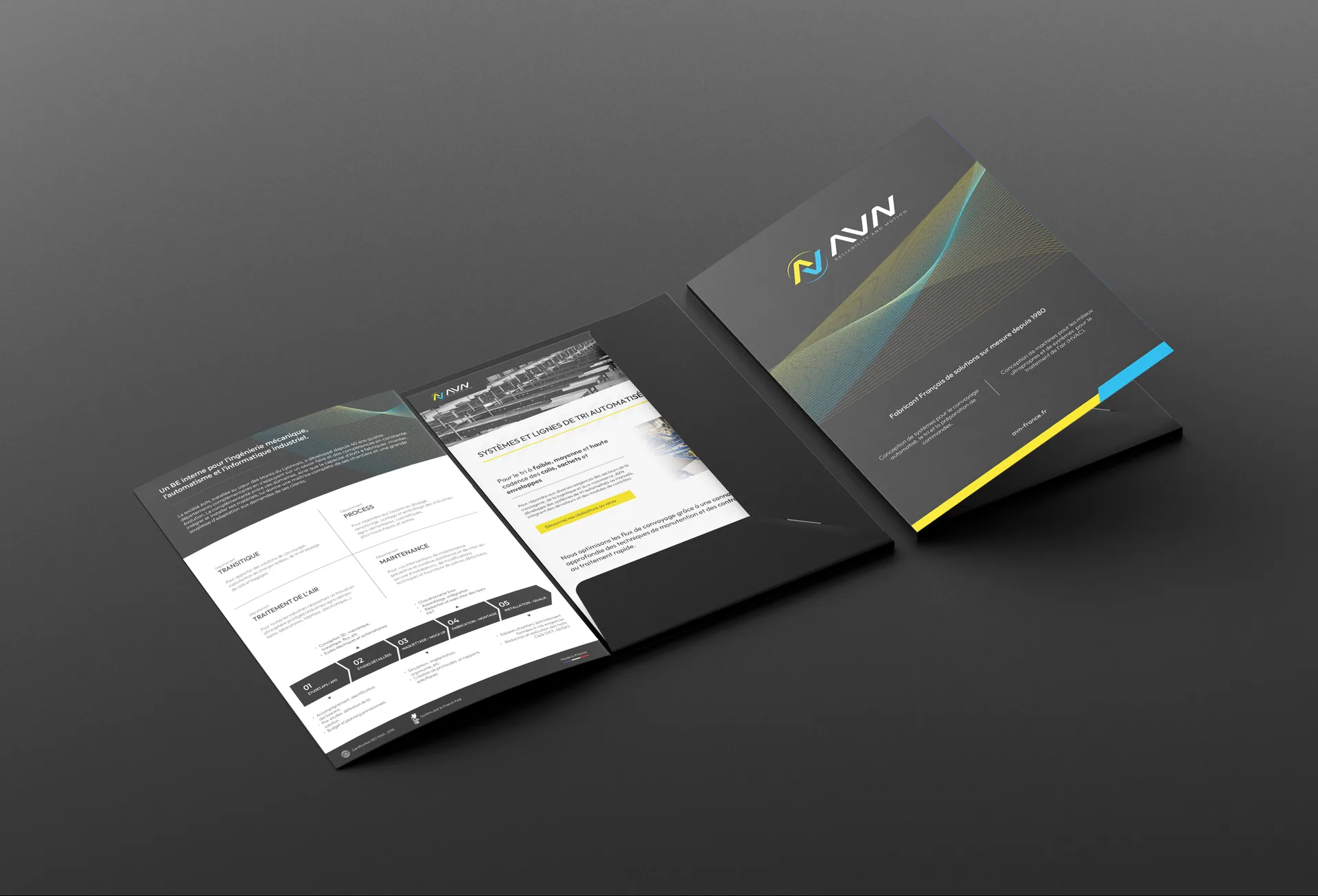 AVN — Dépliant et feuillets